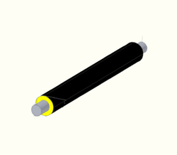 Tube pré isolé