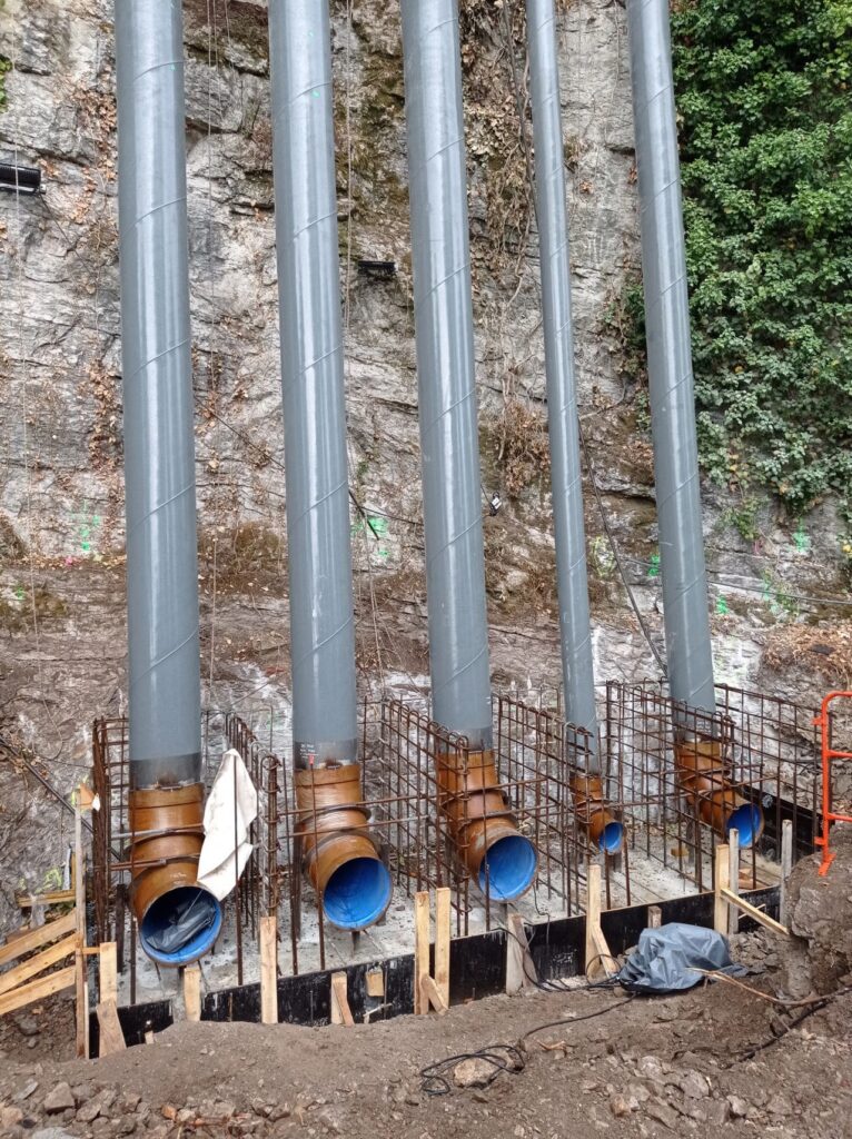 Tubes et pièces en acier pour réseau d'eau