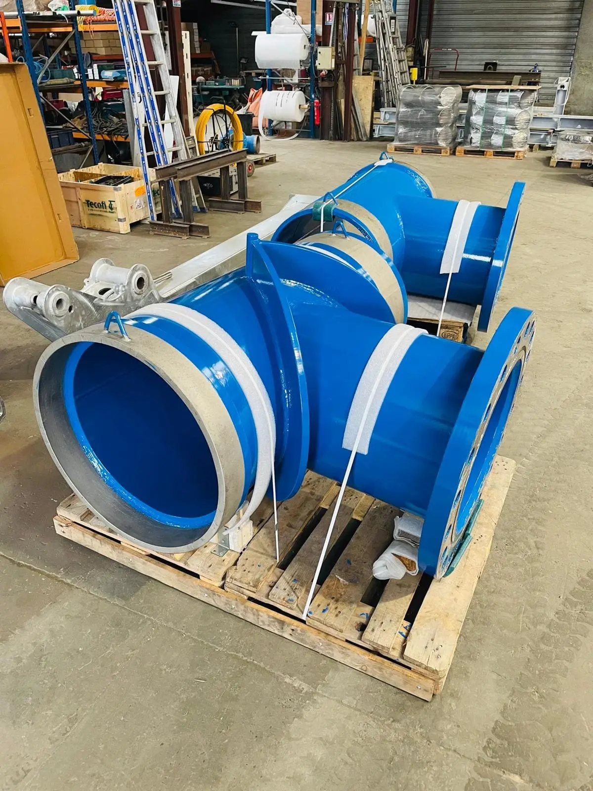 Pièces spéciales en acier revêtues - Bluetech Distribution