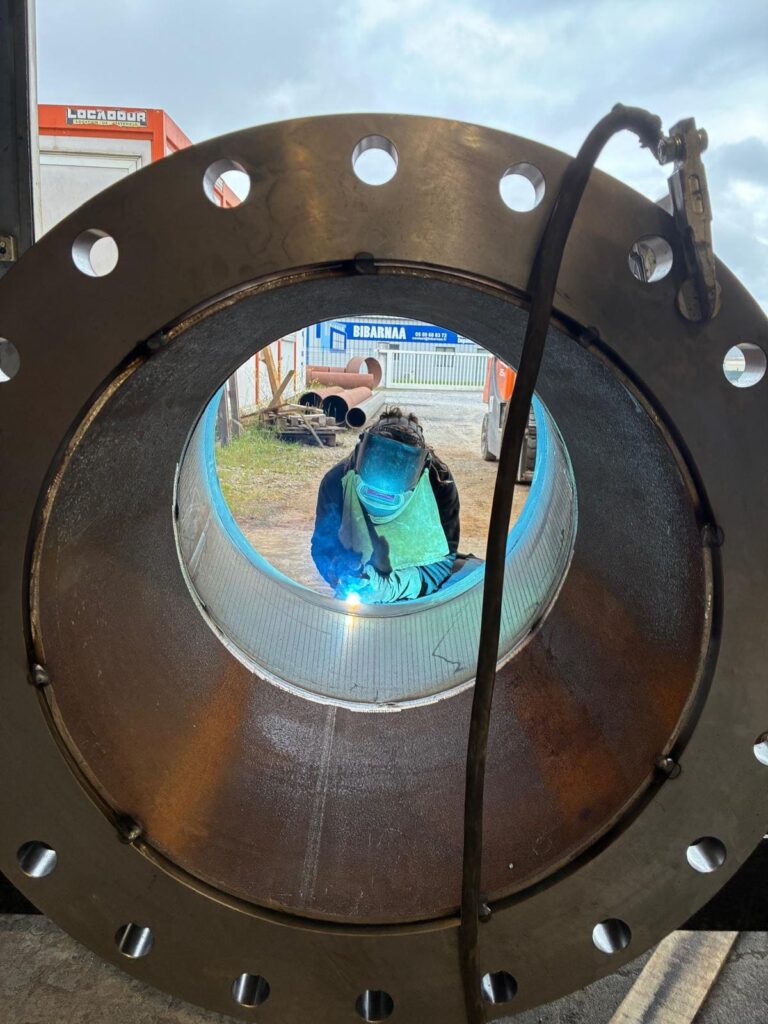 Fabrication pièces en acier pour réseau d'eau