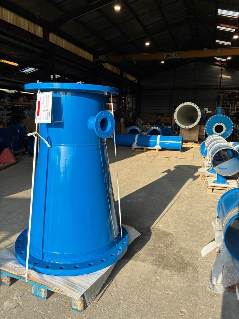Fabrication pièces en acier pour réseau d'eau