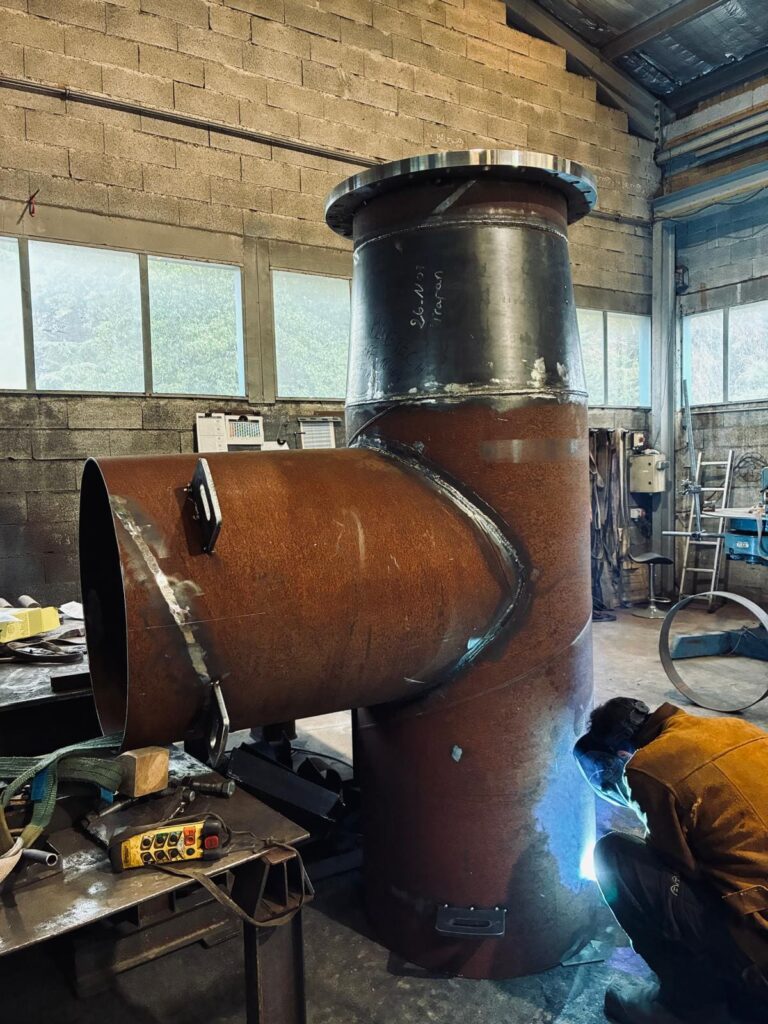 Fabrication pièces spéciales en acier pour réseau d'eau