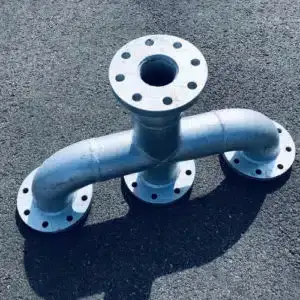 Pièce spéciale DN100/DN 80
